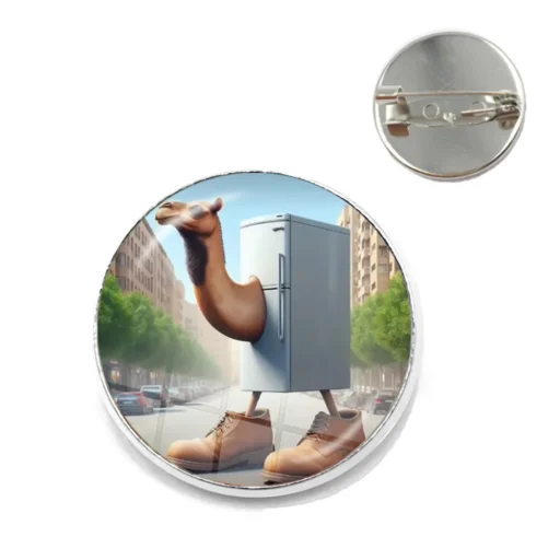 Italian Brainrot Pin Frigo Camelo