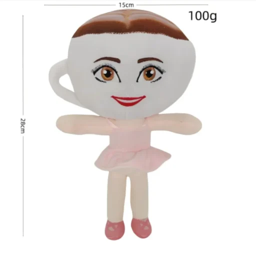 Italian Brainrot Plush Ballerina Cappuccina