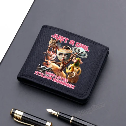 Brainrot Wallet Ballerina Cappuccina
