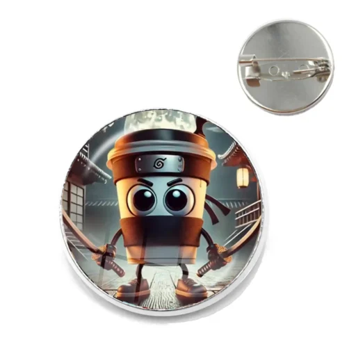 Italian Brainrot Pin Cappuccino Assassino