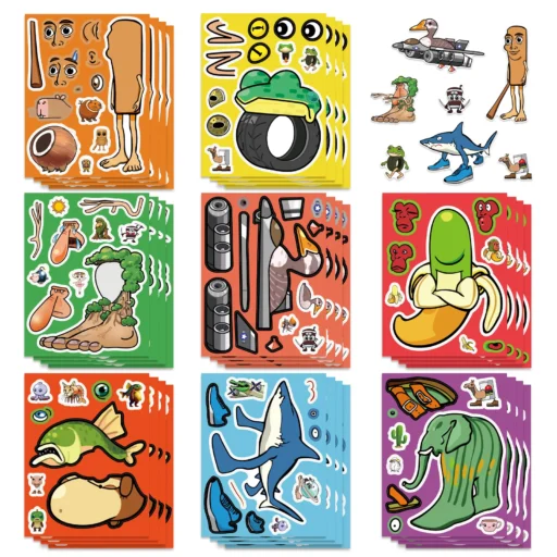 Italian Brainrot Sticker Puzzle
