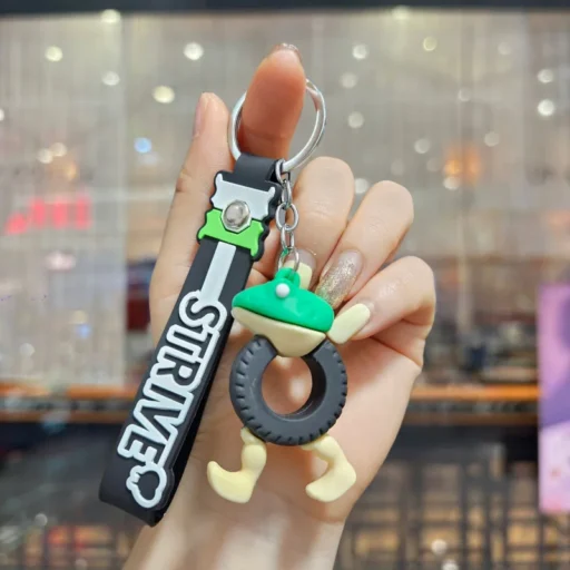 Brainrot Keychain Boneca Ambalabu