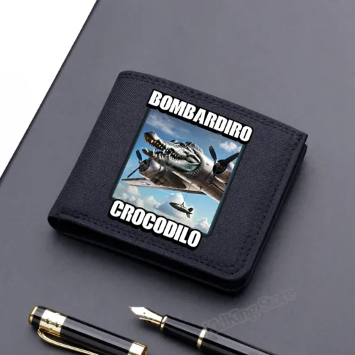 Brainrot Wallet Bombardiro Crocodilo