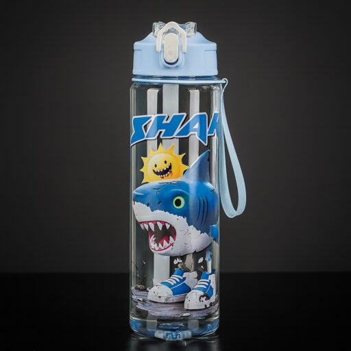 Transparent Water Bottle Tralalero Tralala