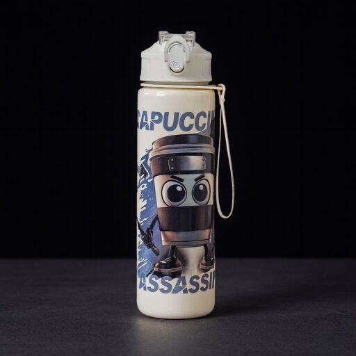 White Water Bottle Cappuccino Assassino